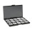 Black Makeup Palette Empty Eyeshadow Blusher Case Cosmetic Collection 1