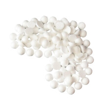 100 Pieces Half Round Solid Polystyrene Foam Balls for Christmas Craft