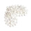 100 Pieces Half Round Solid Polystyrene Foam Balls for Christmas Craft 3