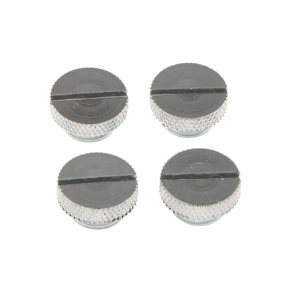 4Piece Chrome Water Cooling G1/4 Plug Water Stop For Water Cool Silver 6901423370999