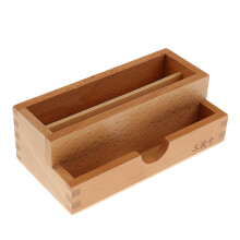 Montessori Material Cards Display Box for Kids Early Educational Toys