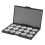 Black Makeup Palette Empty Eyeshadow Blusher Case Cosmetic Collection 2