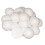 50 Pieces Half Round Solid Polystyrene Foam Balls for Christmas Craft 3