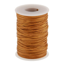 70 Meters Flat Line Waxed Thread For Leather Craft 1.2mm as described