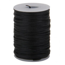 3x70 Meters Flat Line Waxed Thread For Leather Craft 1.2mm black
