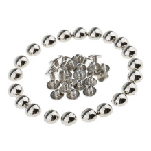 20 Pieces Mushroom Dome Rivets Studs Spikes for Leather Craft Bag 8mm