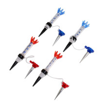 4 Pieces Golf Magnet Tees 80mm Magnetic Golf Tee with Anchor Random Co