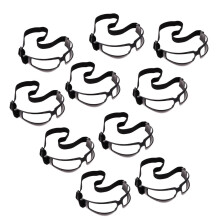 10-Piece Anti Down Basketball Glasses Sports Eyewear Training Supplies