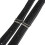 Professional Part Black Adjustable Genuine Leather Accordion Shoulder 1