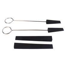 4 Pieces Piano Tuning Tool Lever Mute Kit Rubber Mute for Pinao Mainte