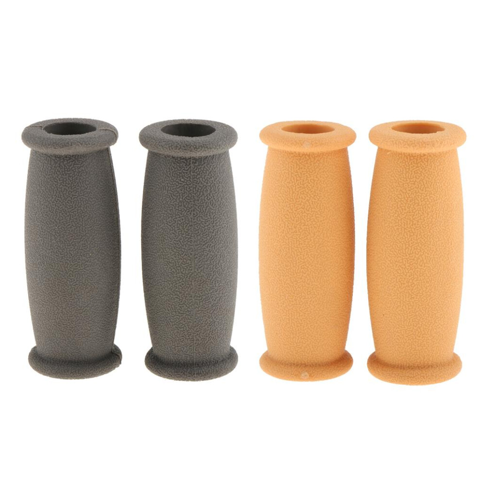 2 Pairs Rubber Crutch Hand Grip Cover Crutches Handle Replacement Cove