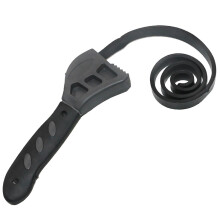 Multifunctional Adjustable Car Rubber Strap Oil Filter Wrench Spanner