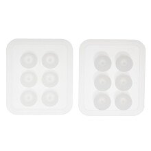 2 Pieces Crystal Silicone Mold for Beads Jewelry Making Craft Tools