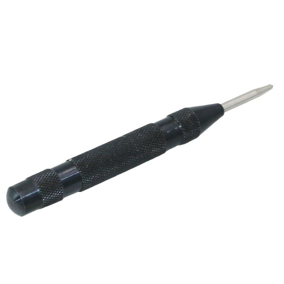 5" Automatic Center Pin Punch Spring Loaded Marking Starting Hole Meta 6901423374171
