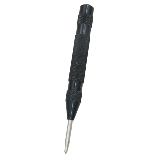 5" Automatic Center Pin Punch Spring Loaded Marking Starting Hole Meta 1