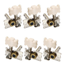 6 Pack 3R3L Classical Guitar Strings Tuning Pegs Single Machine Heads