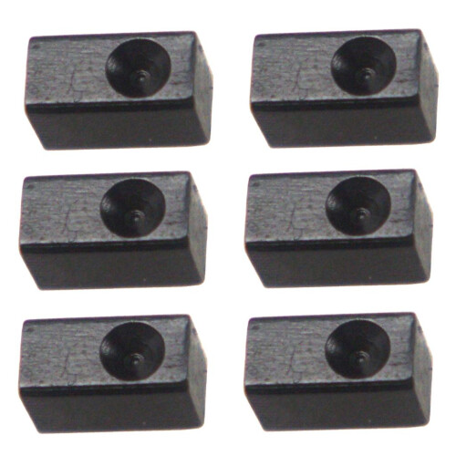 6 Pieces Electric Guitar Tremolo Bridge Saddle Insert Lock String Bloc