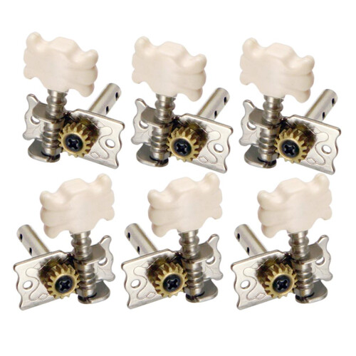 6 Pack 3R3L Classical Guitar Strings Tuning Pegs Single Machine Heads 2