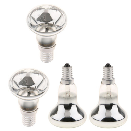 Set 4-piece E14 SES Reflector Spotlight Bulb   Lamp Lightbulb 30W+40W 2