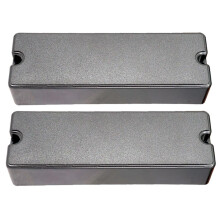 Sealed Closed Type Humbucker Pickup Covers for 6 String Electric Bass