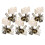6 Pack 3R3L Classical Guitar Strings Tuning Pegs Single Machine Heads 2