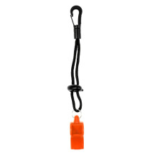 Emergency Whistle with Clip On Lanyard for Outdoor Kayak Boat Safety O