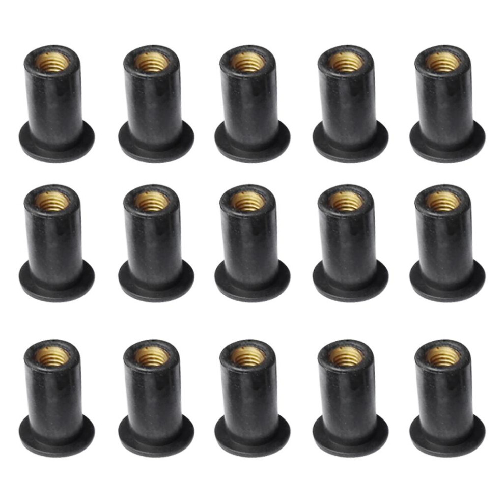 15 Pieces M5 Rubber Well Nuts Blind Fastener Fishing Kayak Accessories 6901423374683