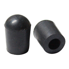 2 Pieces Black Rubber Tip for Upright Double Bass Endpin
