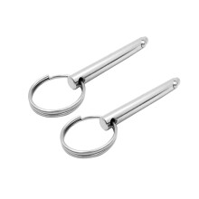 2pcs Stainless Steel Boat Bimini Top Deck Hinge Quick Release Ball Pin