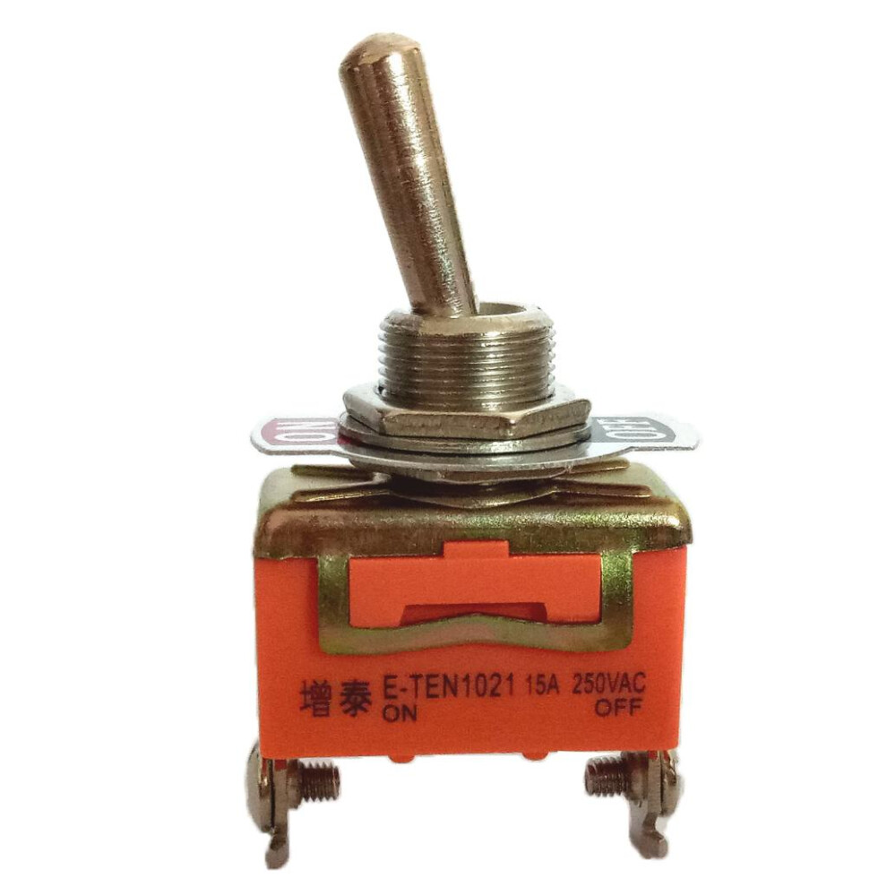 Toggle Switch, Spst On-On 2 Position 2 Pins Ac 250V 15A 6901423375390