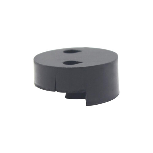 Black Round Rubber Violin Mute Silencer Accessory