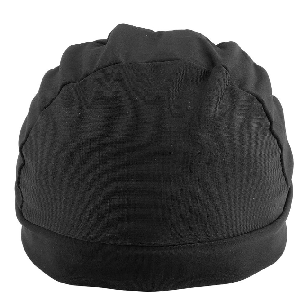 Unisex Black Spandex Dome Cap For Making Wigs Nylon Snood Stretchy Wig Cap