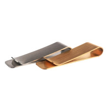Money Clip 2Pack Stainless Steel Brass Cash And Card Clip Flexible Banknote Clamp For Men Women Outdoor Tool