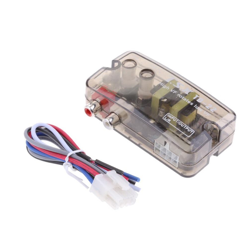 Rca Stereo Convert High To Low Vf Level Line Speaker Converter With Ca 6901423376298