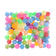 Pack of 100 Ping Pong Table Tennis Balls Beer Pong Colorful Cat Balls