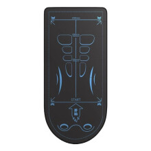 Ab Roller Mat NonSlip Knee Pad 7mm Thick Sound Insulation Floor Rug Portable Fitness Wheel Pad