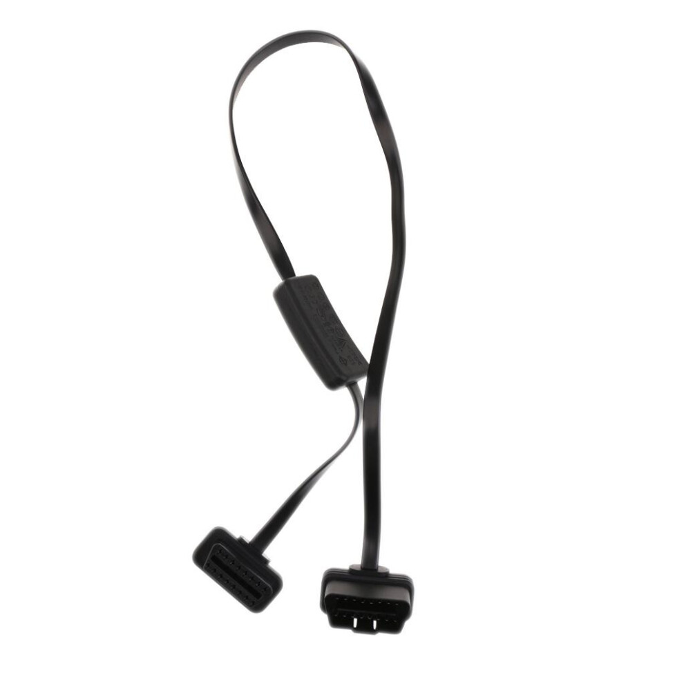 16 Pin Male To Female Obd2 Cord Extension Diagnostic Cable With Power 6901423376359