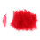 100pcs DIY Craft Feather Bobo Feather Ornaments Balloon accessory Red 3