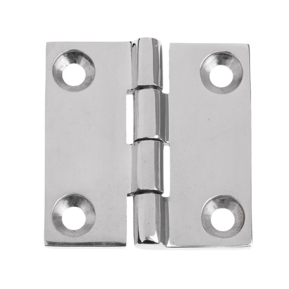 2" 316 Stainless Steel Boat Marine Butt Hinge For Cabinet Gate Closet 6901423377141