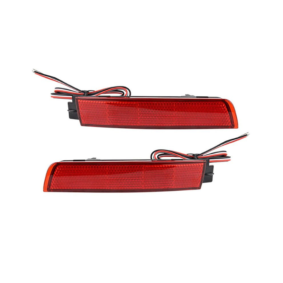 Car Rear Bumper Led Tail Brake Reflector Lens For Juke/Murano/ Fx35 Fx37 Fx50 Light/Red 6031844390143