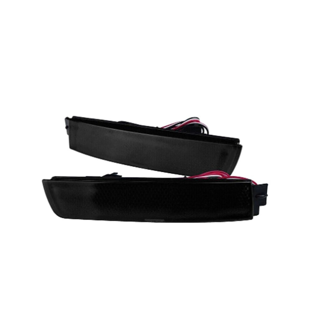 Car Rear Bumper Led Tail Brake Reflector Shell For Juke/Murano/ Fx35 Fx37 Fx50 Light/Black 6031844393687
