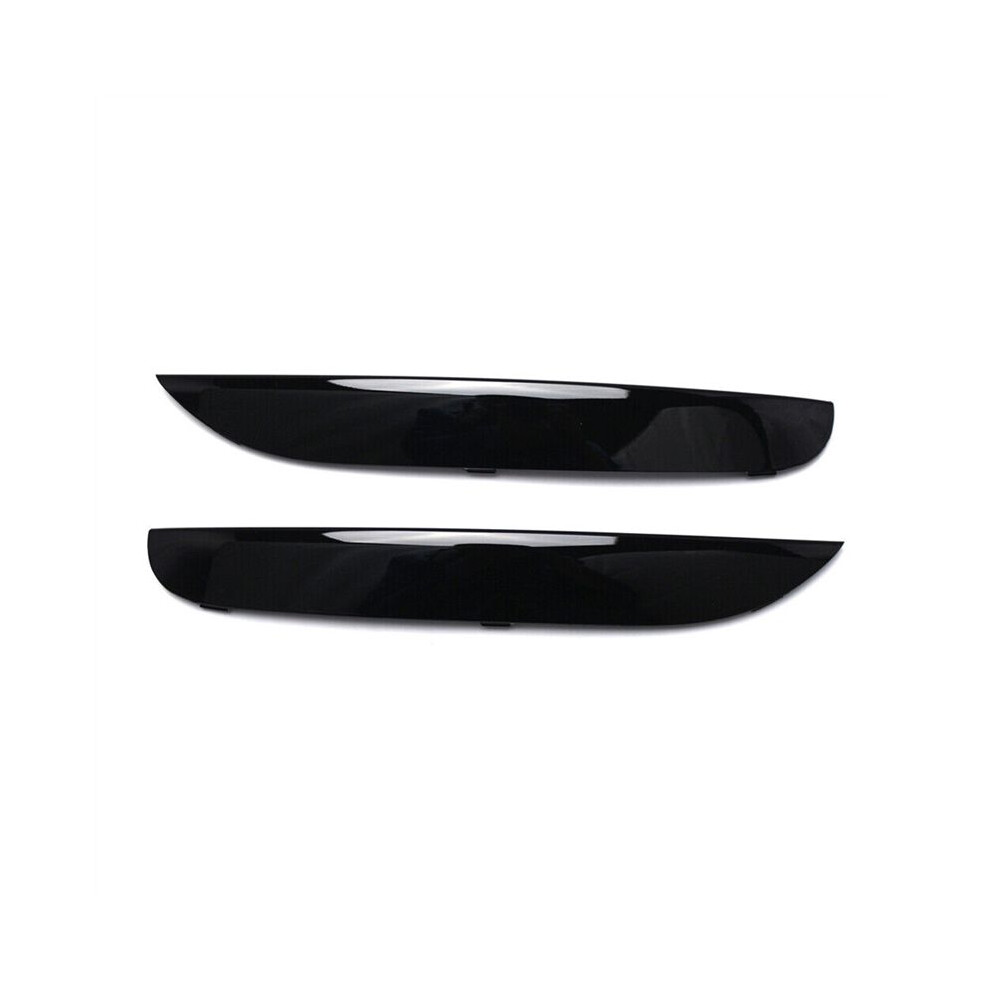 2X Front M Sport Bumper Moulding Trims For 7 Series F01 F02 2009-2015 6031602601399