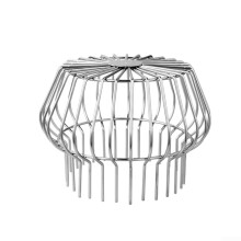 Stainless Steel Gutter Guard Drain Strainer 160mm AntiClogging Roof Filter Balloon Mesh Silver