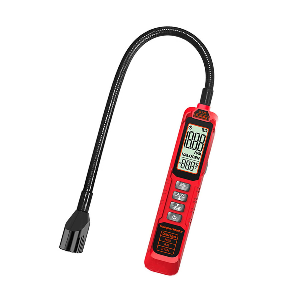 Leak Tester 01000 Ppm Refrigerant Leak Detector Zl77a Hvac Cfcs Hcfcs Air Conditioning 9347817352719