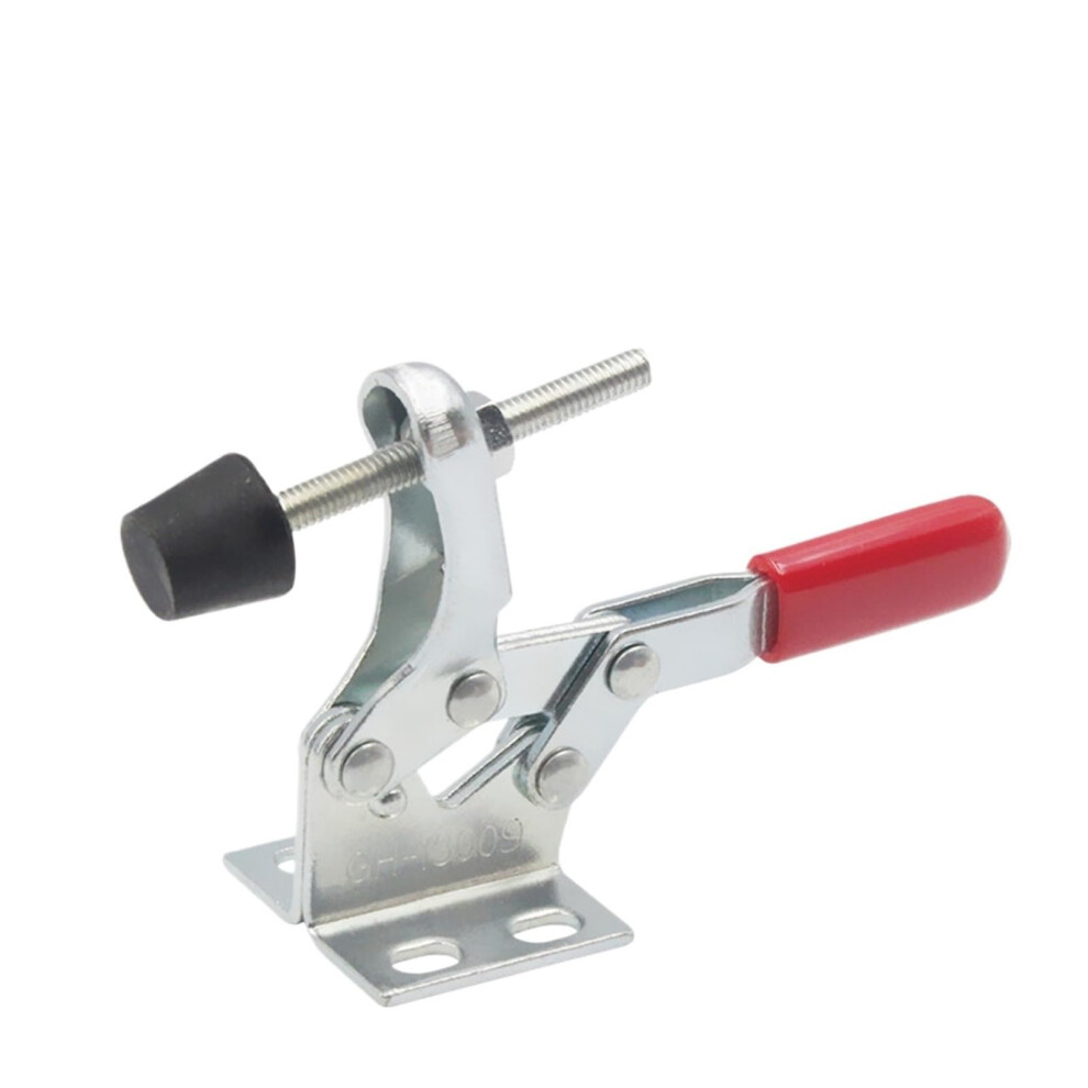 Vertical Toggle Clamp Gh13009 With Quick Lock Mechanism, 30Kg Holding Capacity, Ergonomic Red Handle 9199774927253