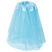 Slimme Kleding voor Babymeisjes Sterren Pailletten Petticoat Ballet Dans Pluizige Tutu Rok Lichtblauw