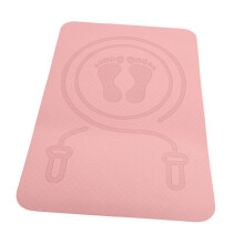 Tpe Jump Rope Mat, Soundproof Fitness Pad For Home Use, Non Slip Indoor Yoga Mat, Durable Skipping Pad For Exercise