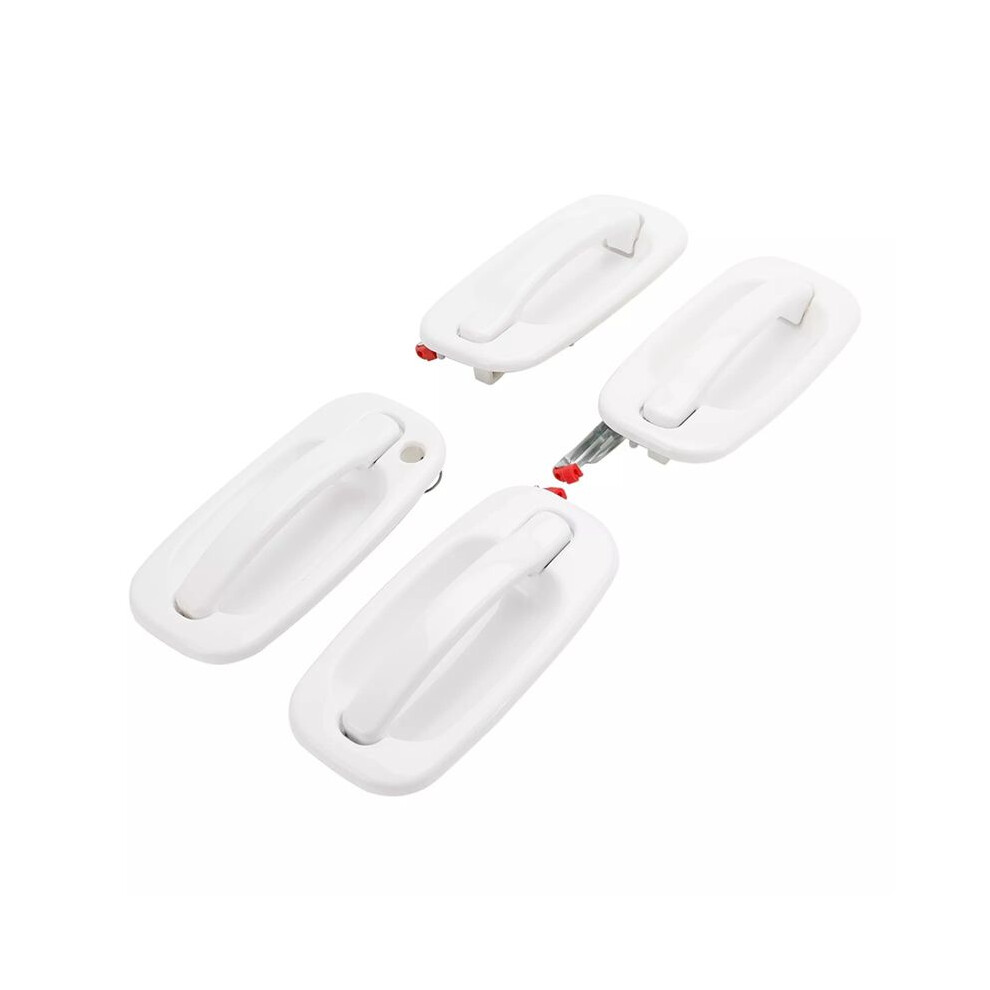 4Pcs Exterior Door Handle Set Painted For Silverado 1999-2007 19356468, 19356470, 19356469, 19356467 Lhd 6032355666437