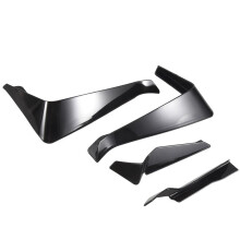 Motorradzubehör Luftabweiser für  X-ADV 750 Beinverkleidung Windabweiser Seitenwindschutzscheibe Schwarz