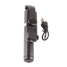 Tripé com luz LED, bastão de selfie prático para flexibilidade incomparável, controle remoto sem fio destacável para capturar os momentos da